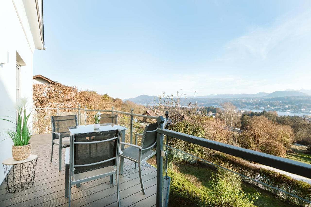 Haus Aussicht - Ferienwohnungen Velden Фельден-ам-Вёртер-Зе Экстерьер фото