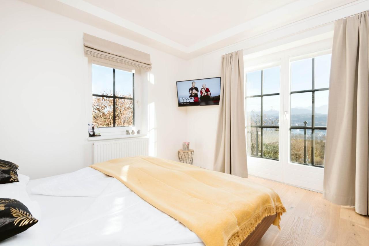 Haus Aussicht - Ferienwohnungen Velden Фельден-ам-Вёртер-Зе Экстерьер фото