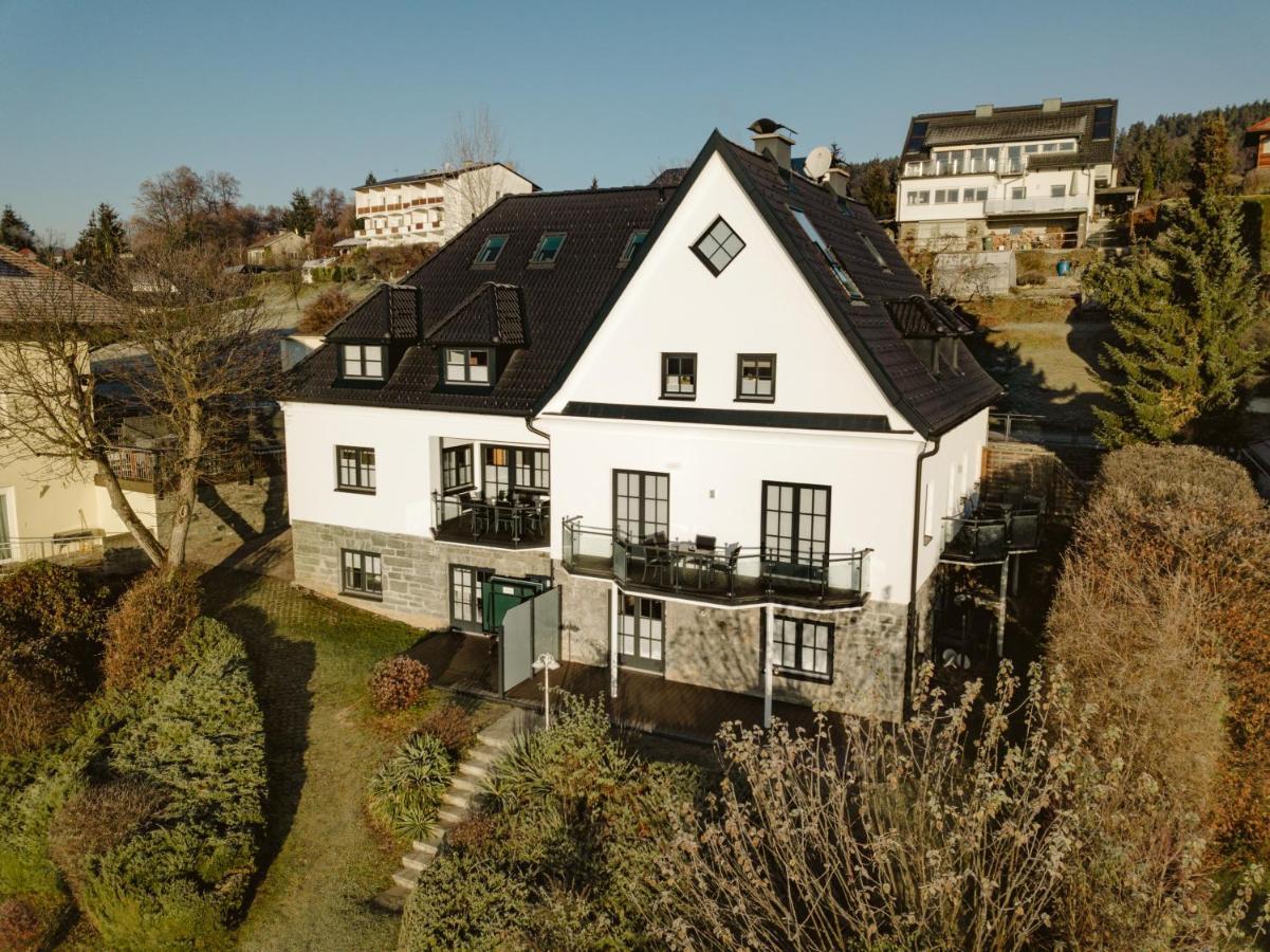Haus Aussicht - Ferienwohnungen Velden Фельден-ам-Вёртер-Зе Экстерьер фото